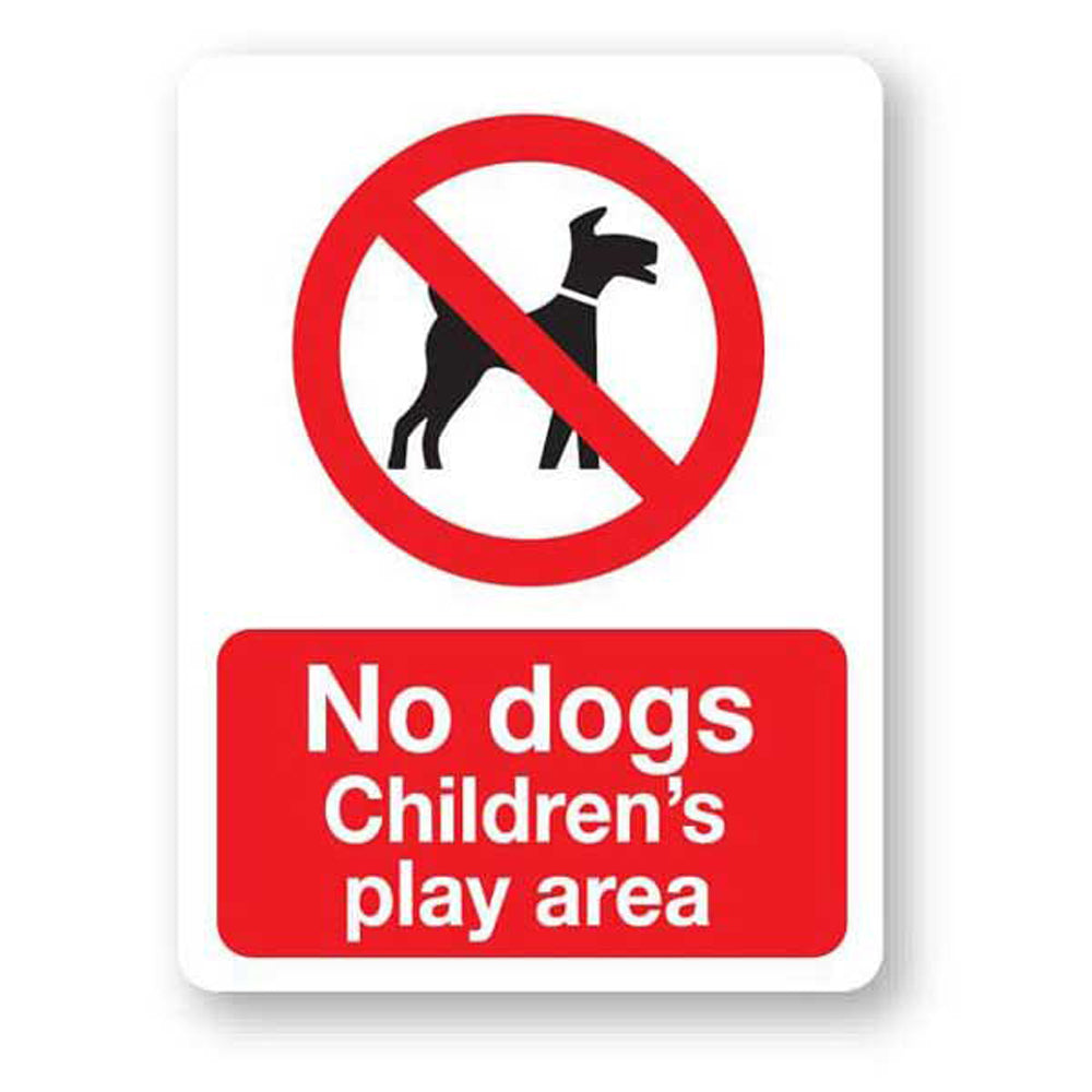 Dogs 2024 prohibited signs