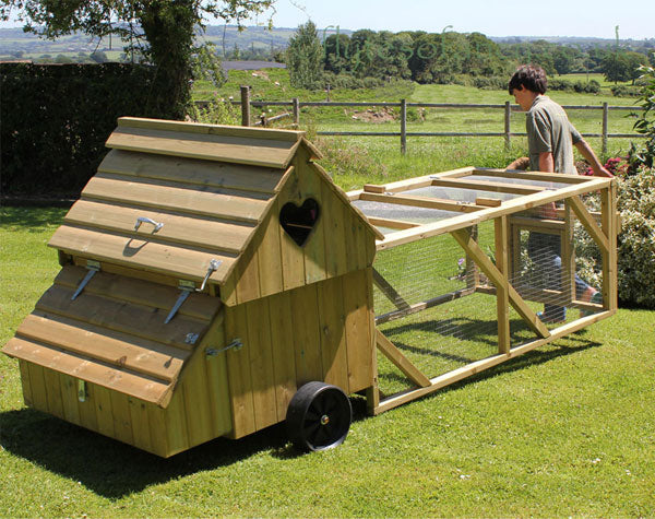 Mobile Chicken Coops At Flyte So Fancy 