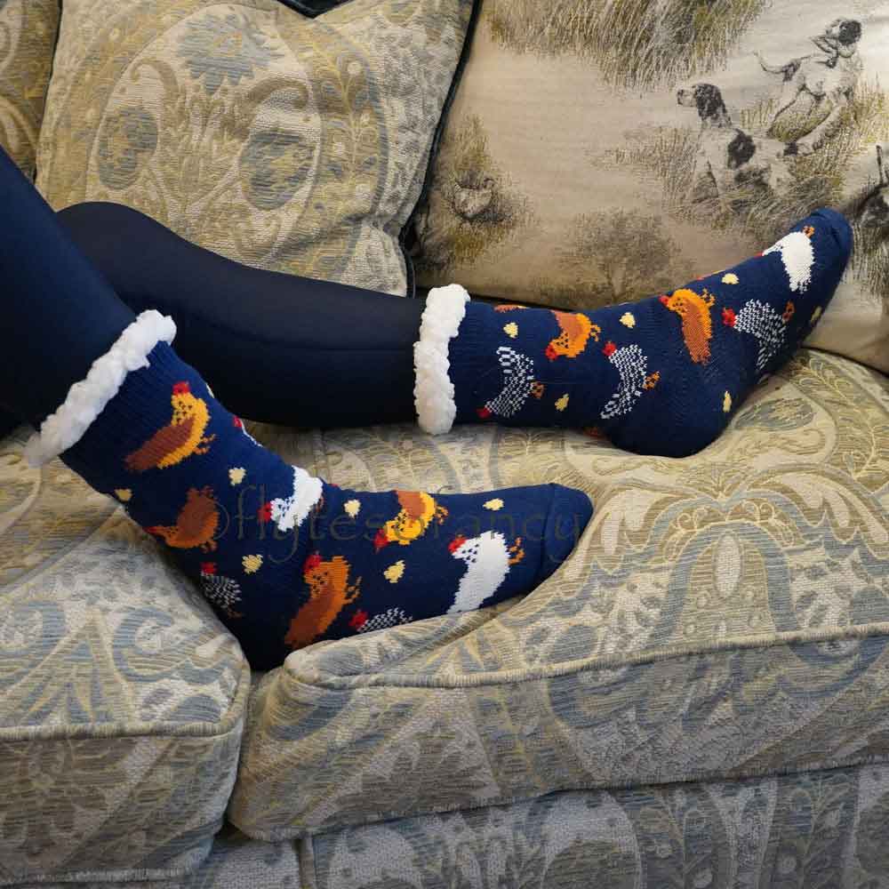 Bartleby Funky Cosy Socks - Chicken