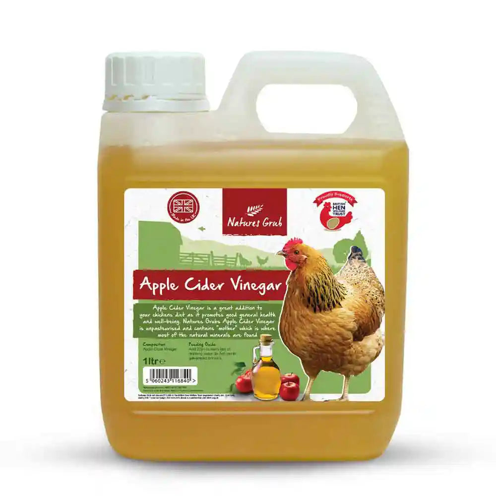 Nature's Grub Cider Vinegar for Chickens