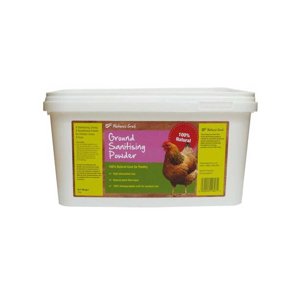 Natures Grub Ground Sanitising Powder