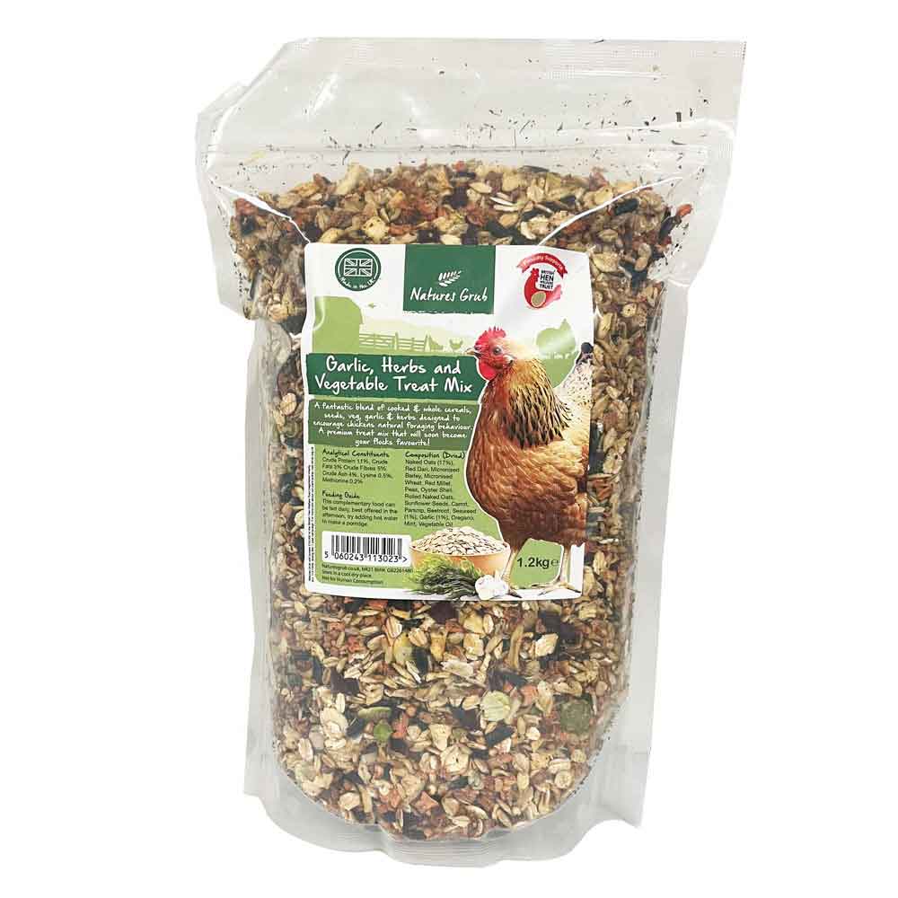 Natures Grub Chicken Treat Mix - 1.2kg