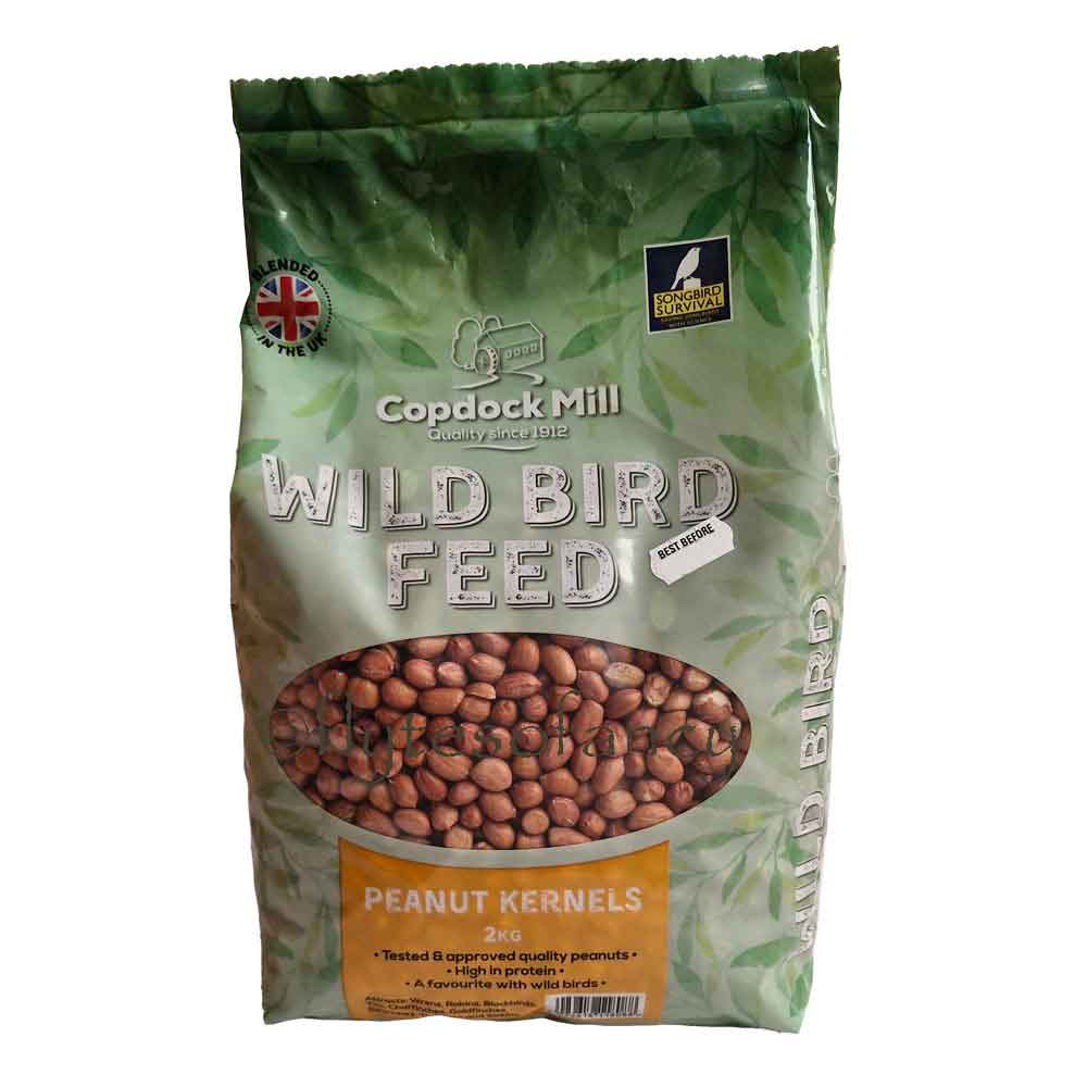 Copdock Mill Peanut Kernels for Birds, 2kg bag