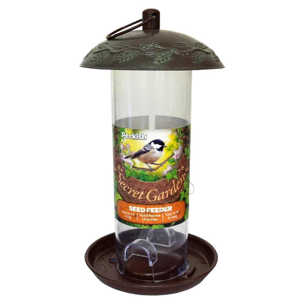 Peckish Secret Garden Bird Seed Feeder