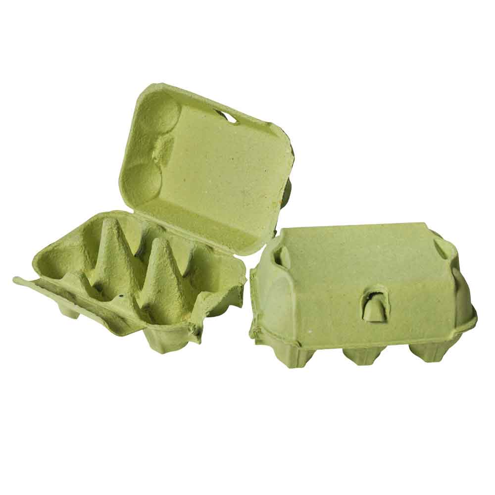 Plain Coloured Egg Boxes, Pistachio Green