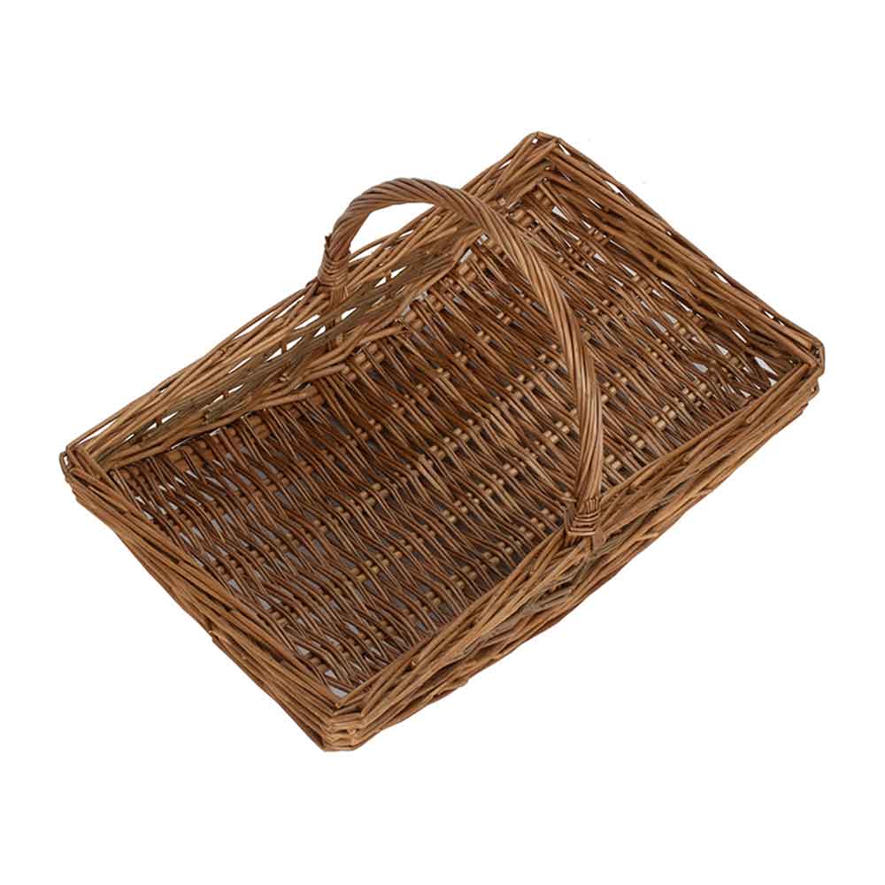 Traditional Willow Garden Trug Basket