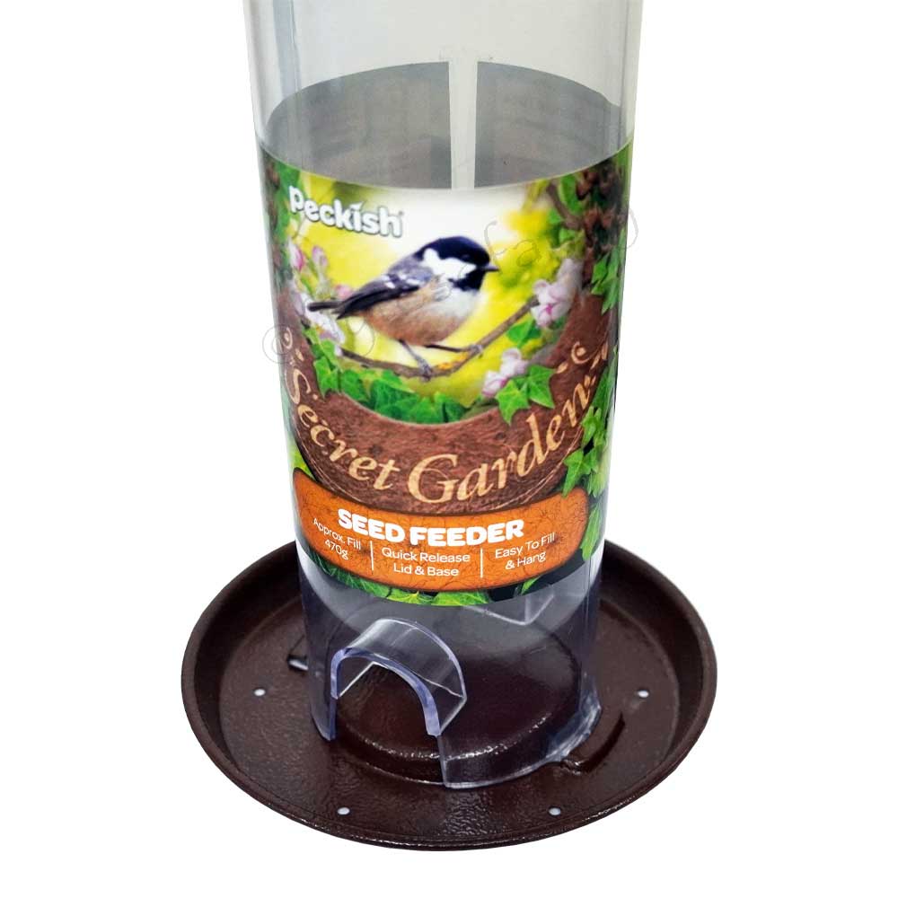 Peckish Secret Garden Bird Seed Feeder