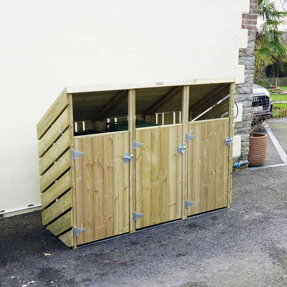 Poppin Triple Wheelie Bin Store - NEW!