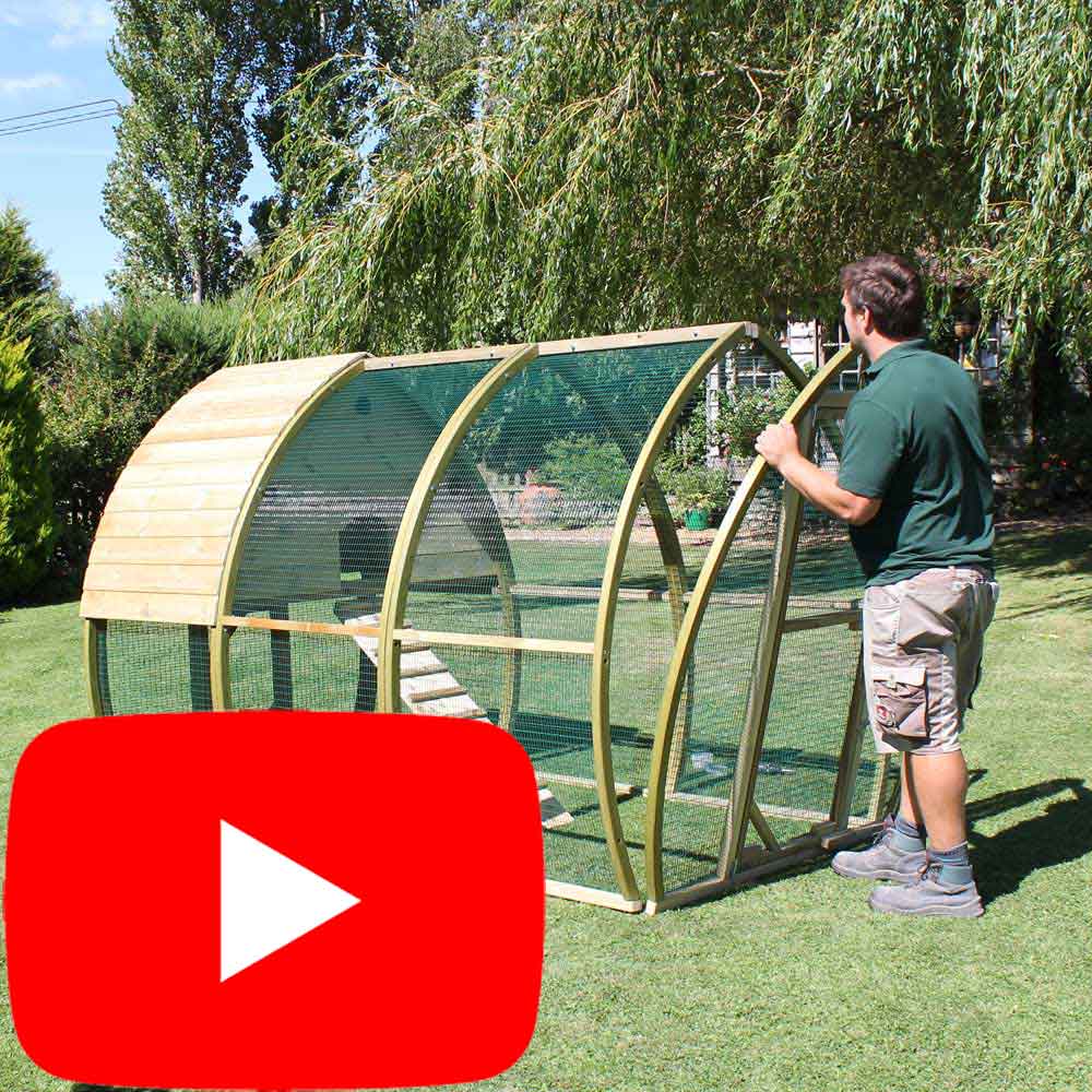 How to assemble the Arch Chicken Coop