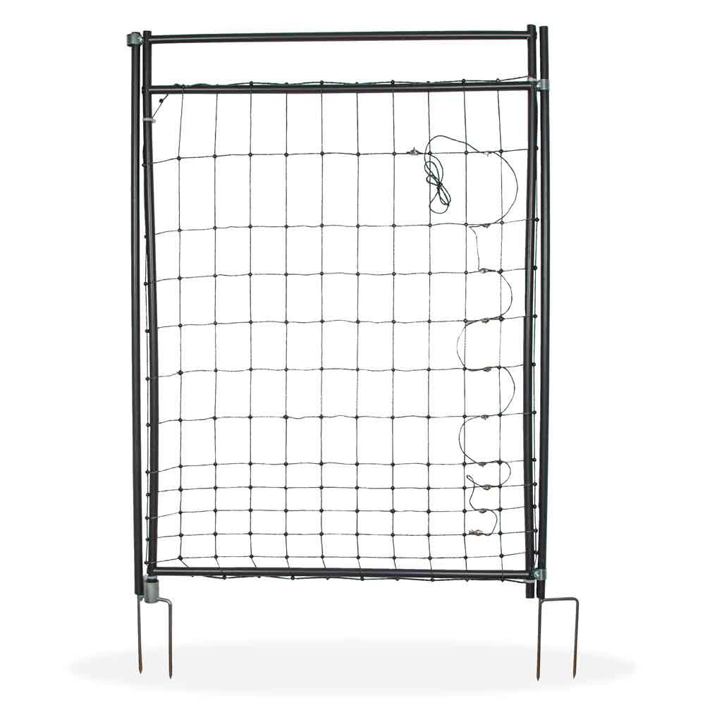 Rigid Gate for Electric Poultry Netting